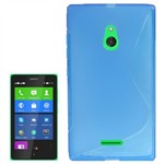 Cover fra S-Line til Nokia XL (Blå) 